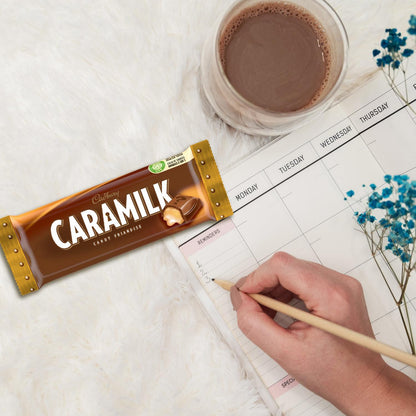Cadbury Caramilk Chocolatey Candy Bars, Caramel, 50 g
