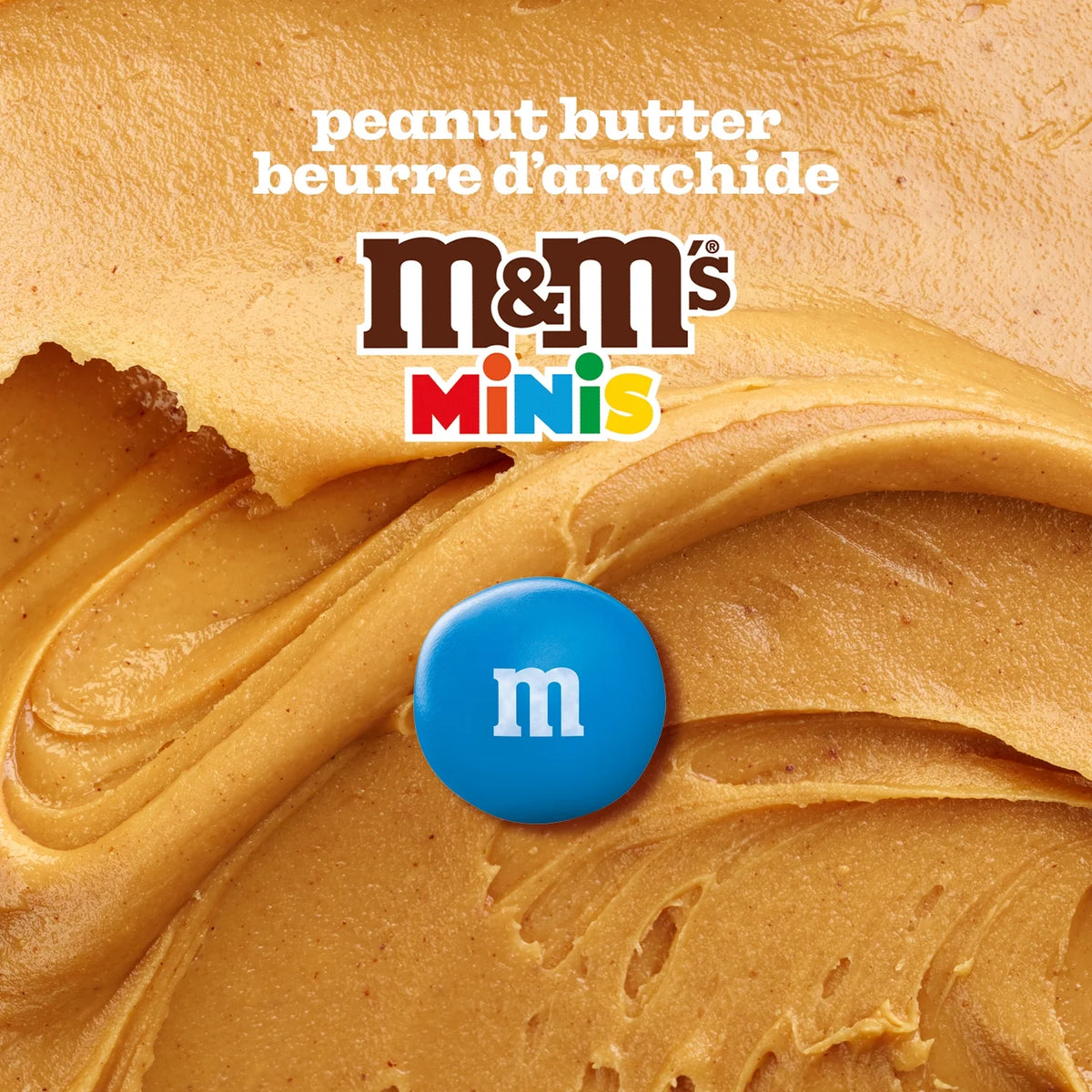 M&M'S Minis Peanut Butter Milk Chocolate Candy Tube, 49 g