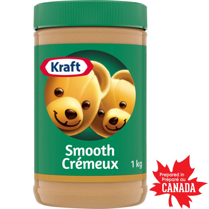 Kraft Smooth Peanut Butter, 1 kg