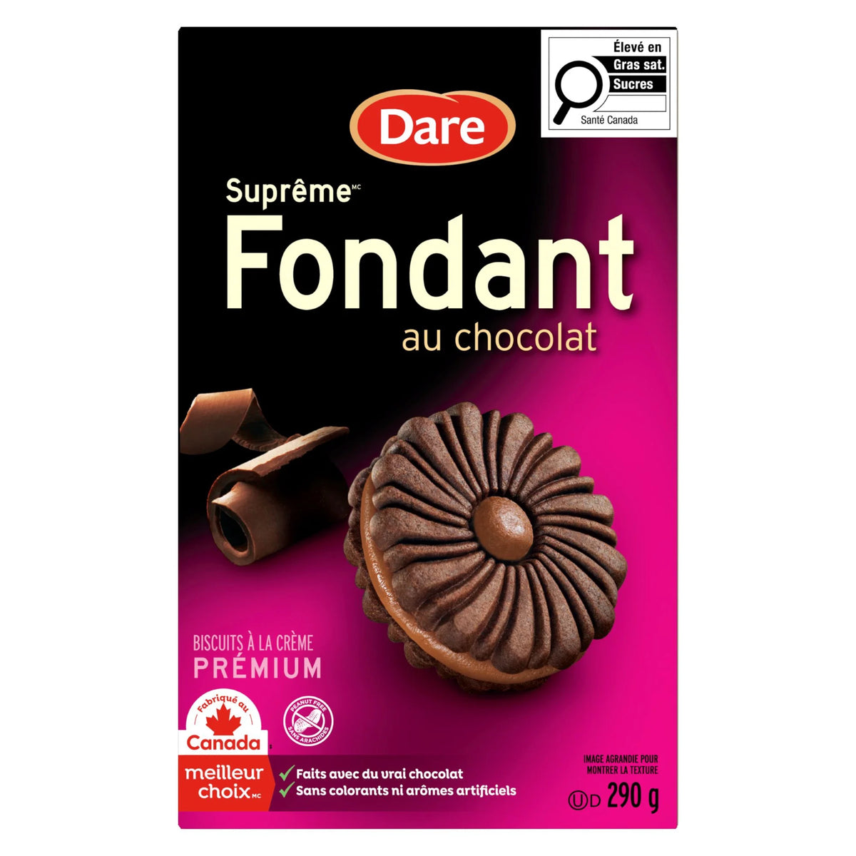 Dare Ultimate Fudge Chocolate Cookies, 290 g