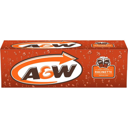 A&W Root Beer Cans, 12 × 355 mL