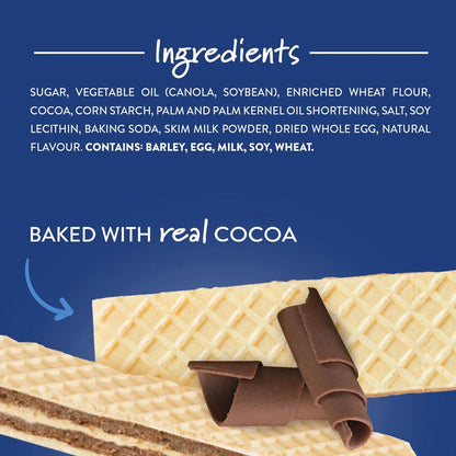 Voortman Bakery Chocolate Wafer Cookies, 300 g