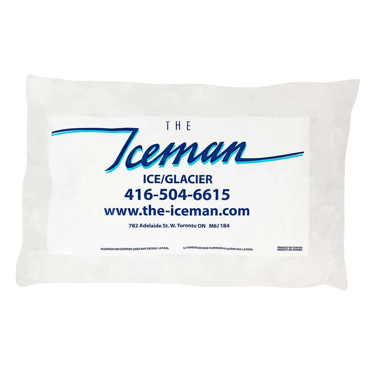 The Iceman Bagged Ice Cubes, 7 × 2.7 kg