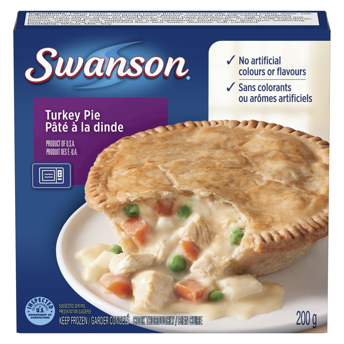 Swanson Turkey Pie, 200 g
