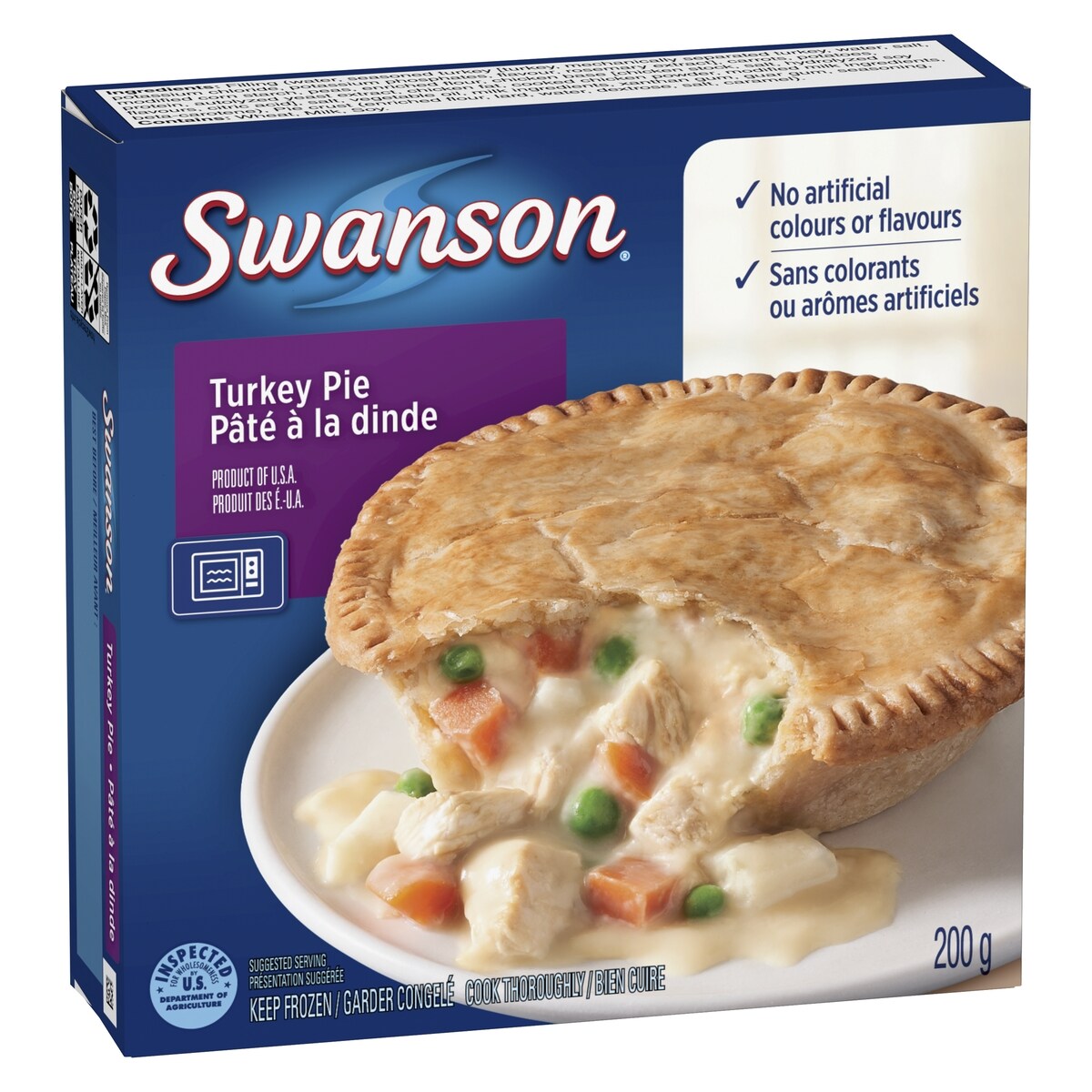 Swanson Turkey Pie, 200 g