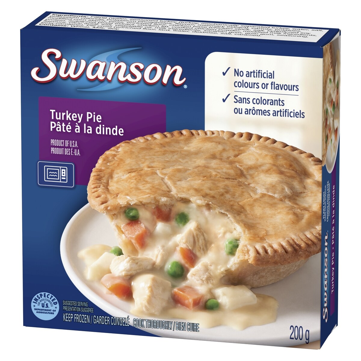 Swanson Turkey Pie, 200 g
