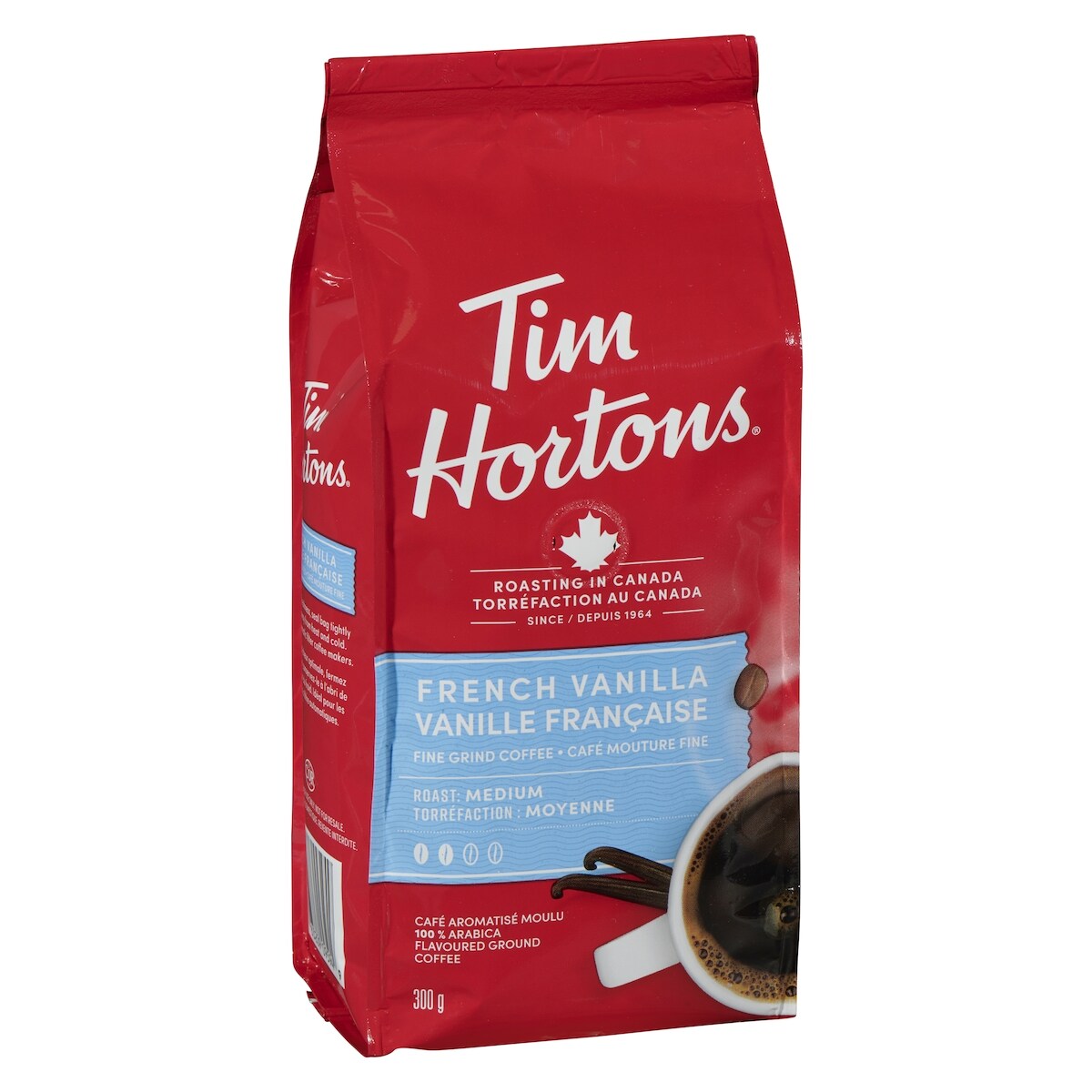 Tim Hortons French Vanilla Coffee, 300 g