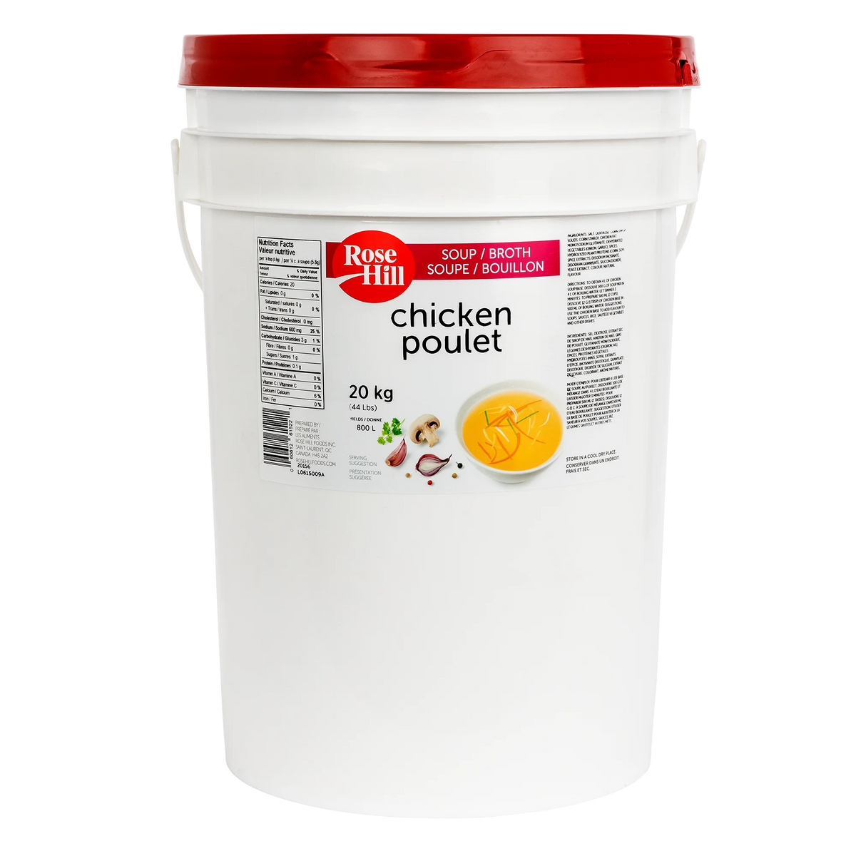 Rose Hill Chicken Soup Base, 20 kg