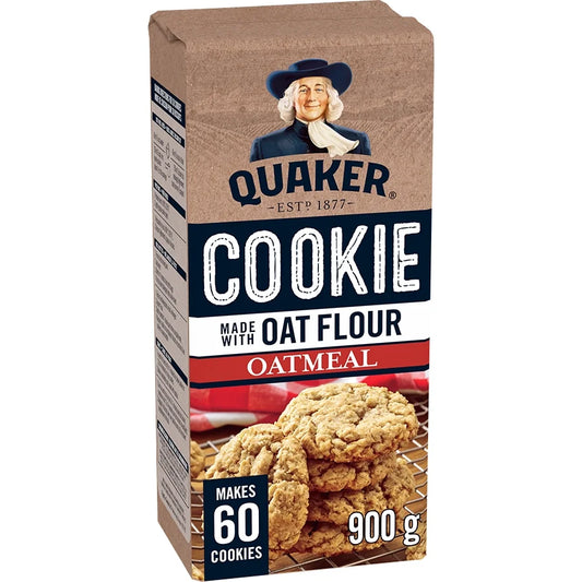 Quaker Oat Flour Oatmeal Cookie Mix, 900 g