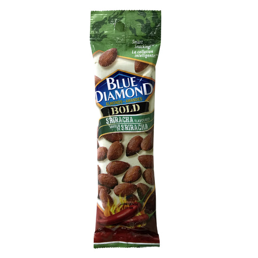 Blue Diamond Sriracha Almonds, 12 × 43 g