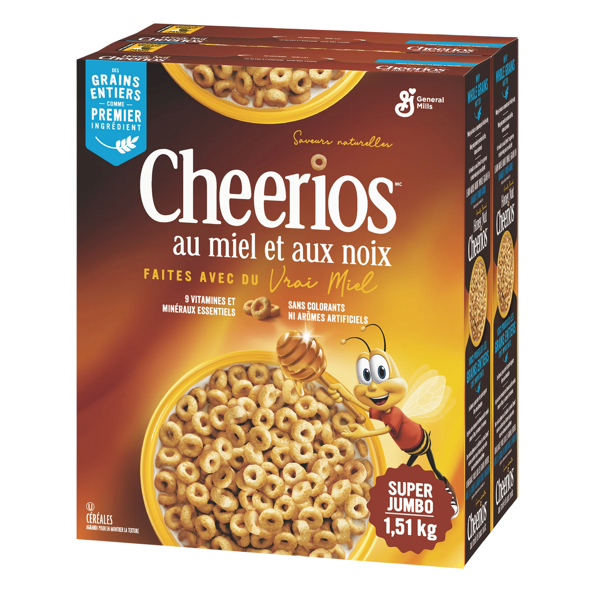 Honey Nut Cheerios Cereal, 1.51 kg