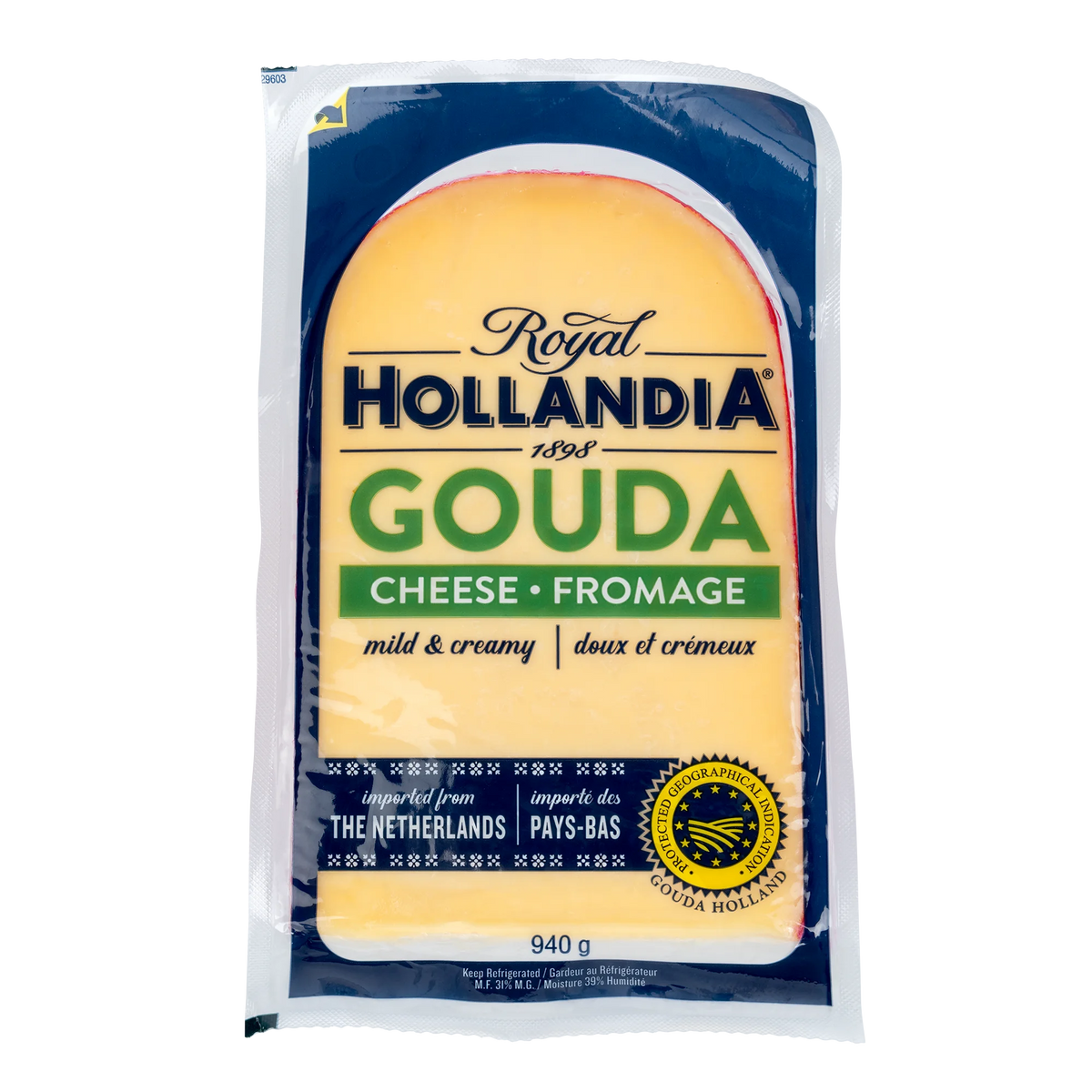 Royal Hollandia Mild Gouda Cheese, 940 g