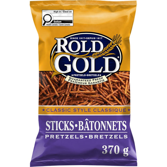 Rold Gold Classic Style Pretzel Sticks, 370 g