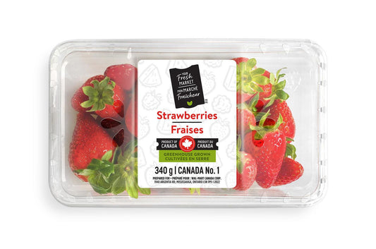 Your Fresh Market Green House Local Strawberries, 340 g