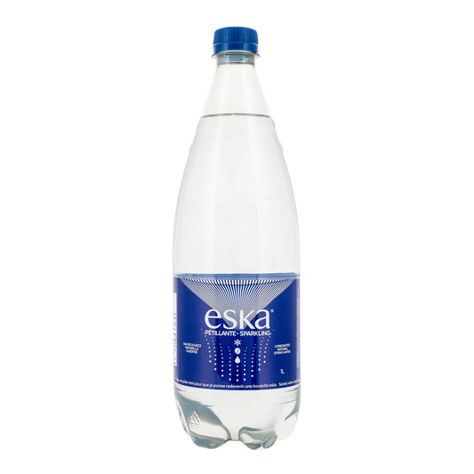 Eska Carbonated Spring Water, 12 × 1 L