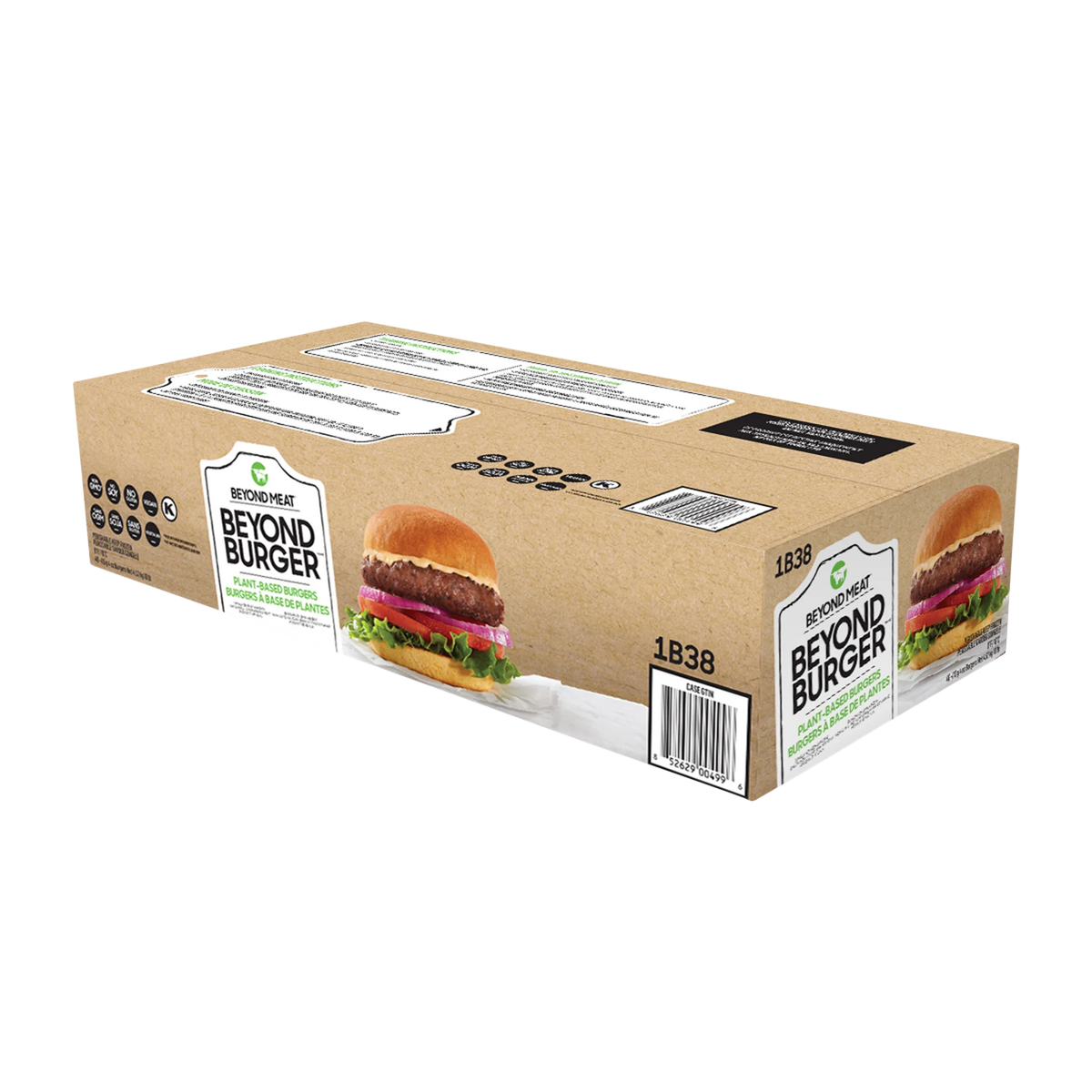 Beyond Meat Frozen Burger Patties, 40 × 4 oz