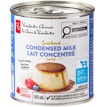 President's Choice Sweetened Condensed Milk, 300 mL