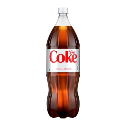 Diet Coke Soda Pop Bottle, 2 L