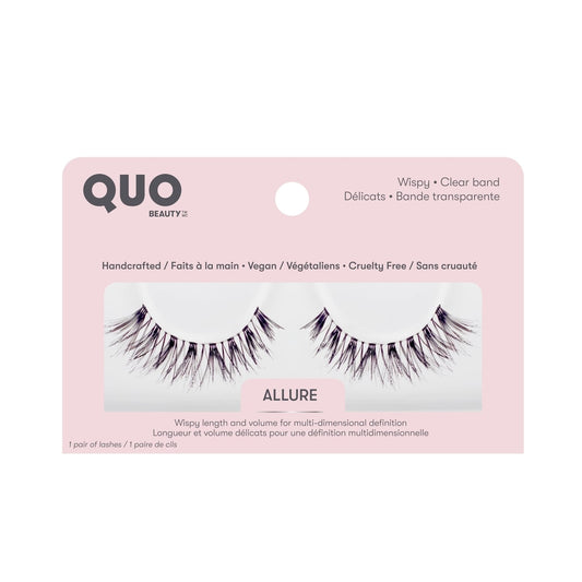 Quo Beauty Allure False Lashes, 1 Pair