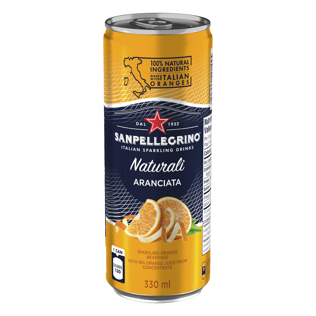 San Pellegrino Aranciata, 24 × 330 mL