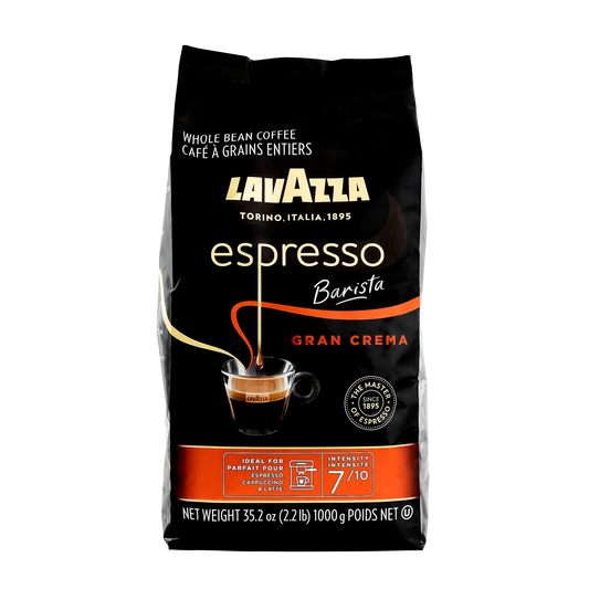 Lavazza Gran Crema Espresso Barista Whole Bean Coffee, 1 kg