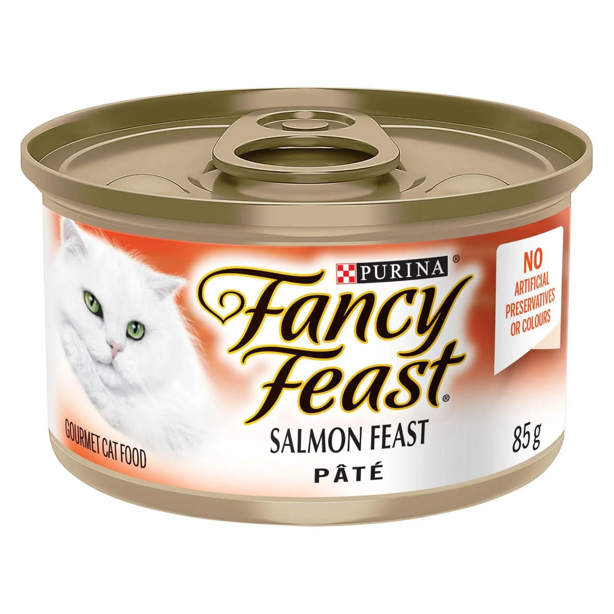 Fancy Feast Pate Salmon Wet Cat Food, 85 g