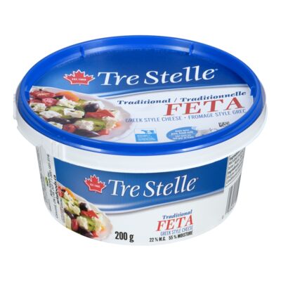Tre Stelle Traditional Feta Cheese, 200 g