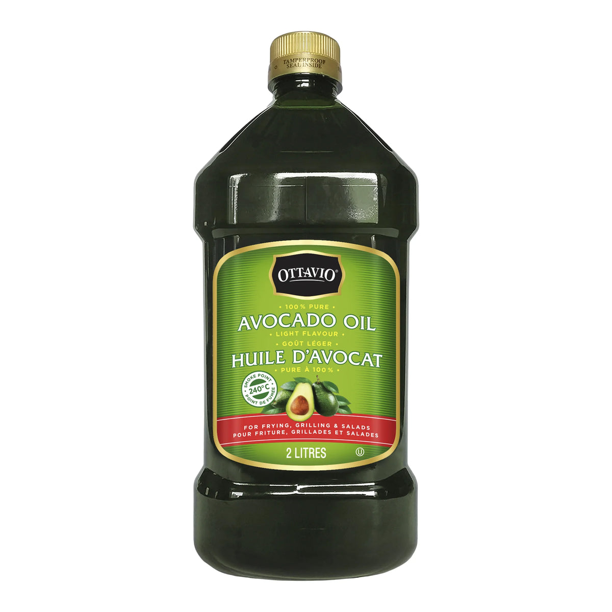 Ottavio 100% Pure Avocado Oil, 2 L