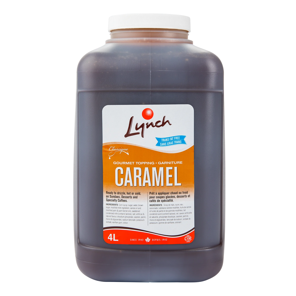 Lynch Classique Caramel Topping, 4 L