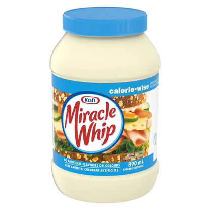 Miracle Whip Calorie Wise Spread, 890 mL
