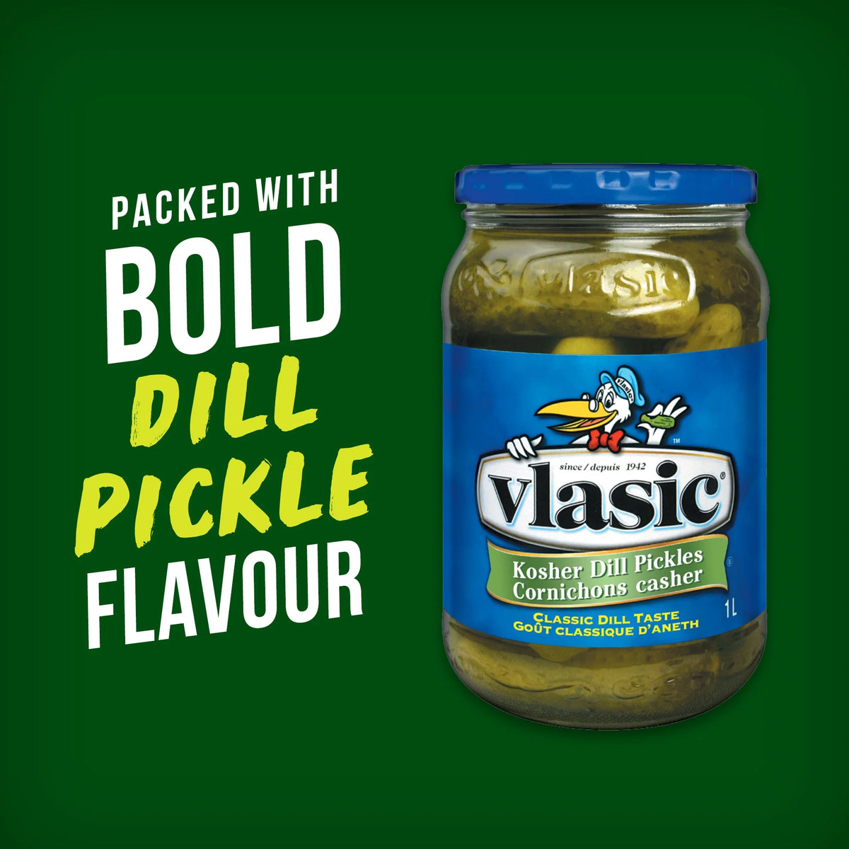 BIGS Vlasic Dill Pickle Flavour Sunflower Seeds, 140 g