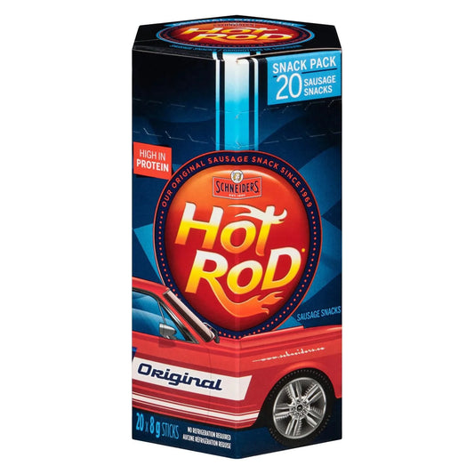 Schneiders Hot Rod Sausage Snacks Original Flavour 8 g Sticks, 160 g