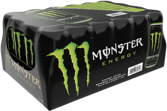 Monster Energy Drink, Original Flavour, 24 × 473 mL