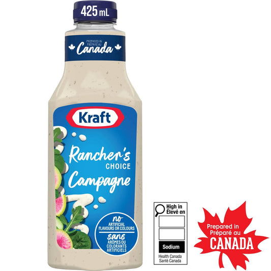 Kraft Rancher's Choice Salad Dressing, 425 mL