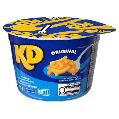 Kraft Dinner Original Macaroni & Cheese Snack Cup, 58 g