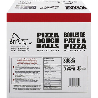 Gourmet Pizza Express, Pizza Dough Balls, 20 × 255 g