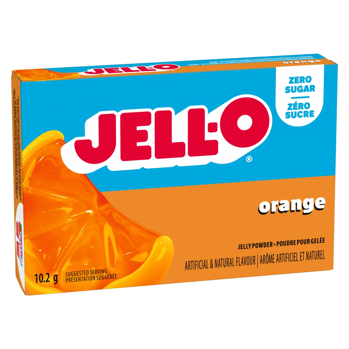 Jell-O Orange Jelly Powder Light, 10.2 g