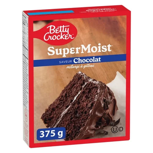 Betty Crocker Super Moist Devil's Food Cake Mix, 375 g