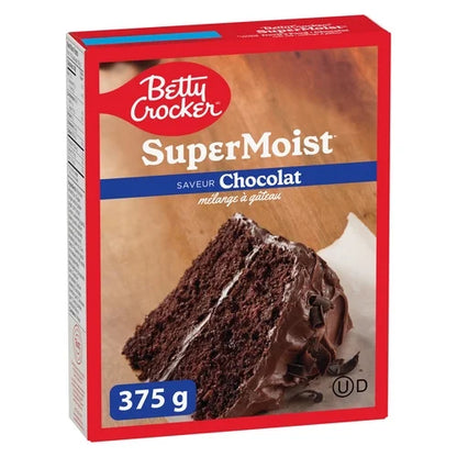 Betty Crocker Super Moist Devil's Food Cake Mix, 375 g