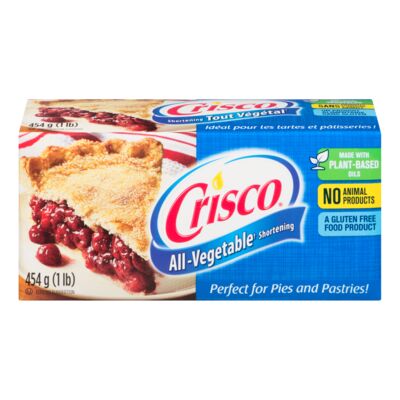 Crisco All Vegetable Shortening, 454 g