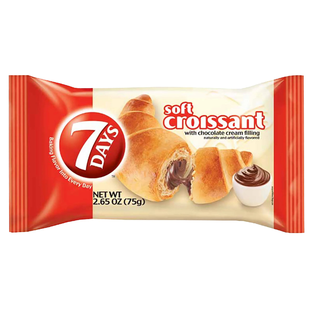 7 Days Cocoa Croissants, 24 × 75 g
