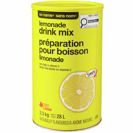 No Name Lemonade Drink Mix, 2.3 kg