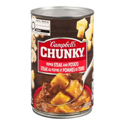 Campbell's Ready-to-Serve Pepper Steak and Potato Soup, 515 mL