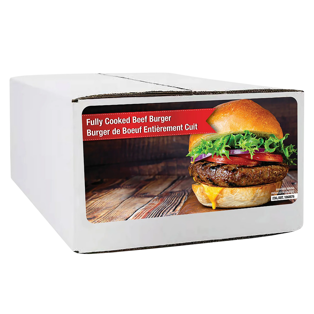 Erie Meats Fully Cooked Texas Burger, 40 × 100 g