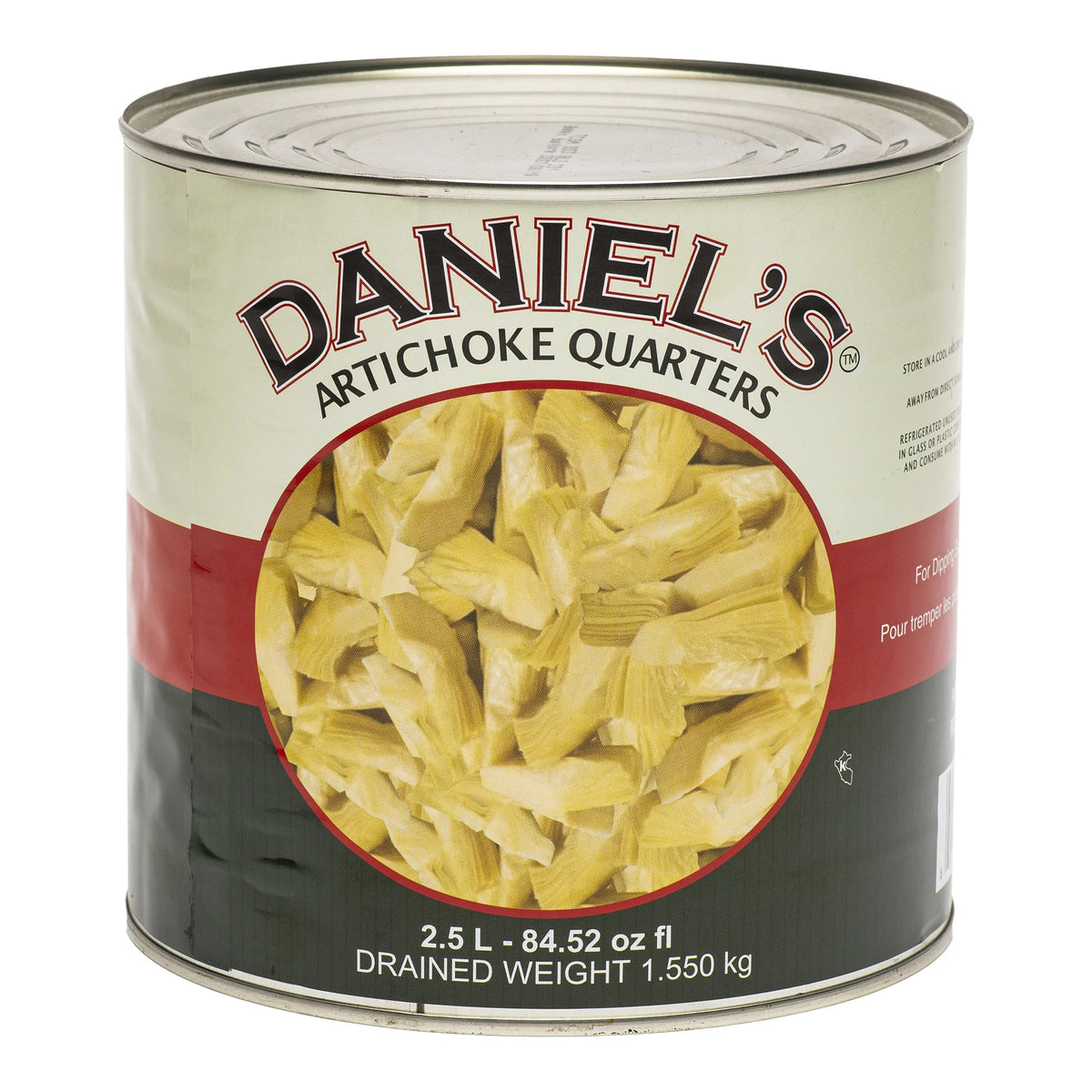 Daniel's Artichoke Quarters, 2.56 L