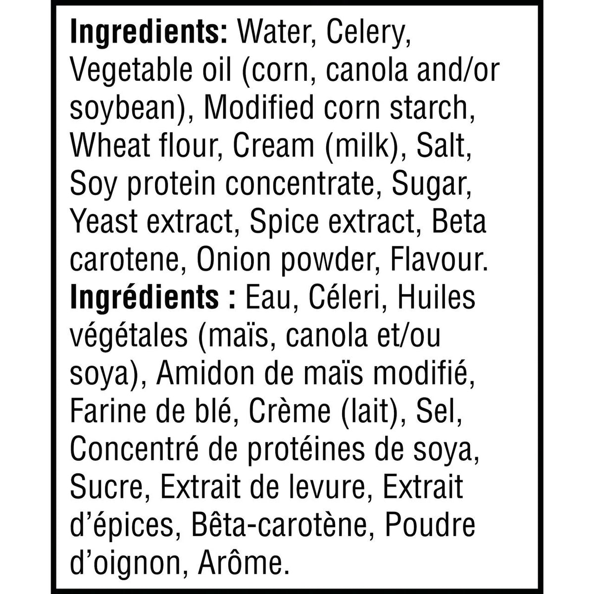 Campbell's Condensed Cream of Celery Soup, 284 mL