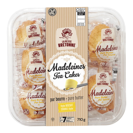 La Petite Bretonne Pure Butter Madeleines, 710 g
