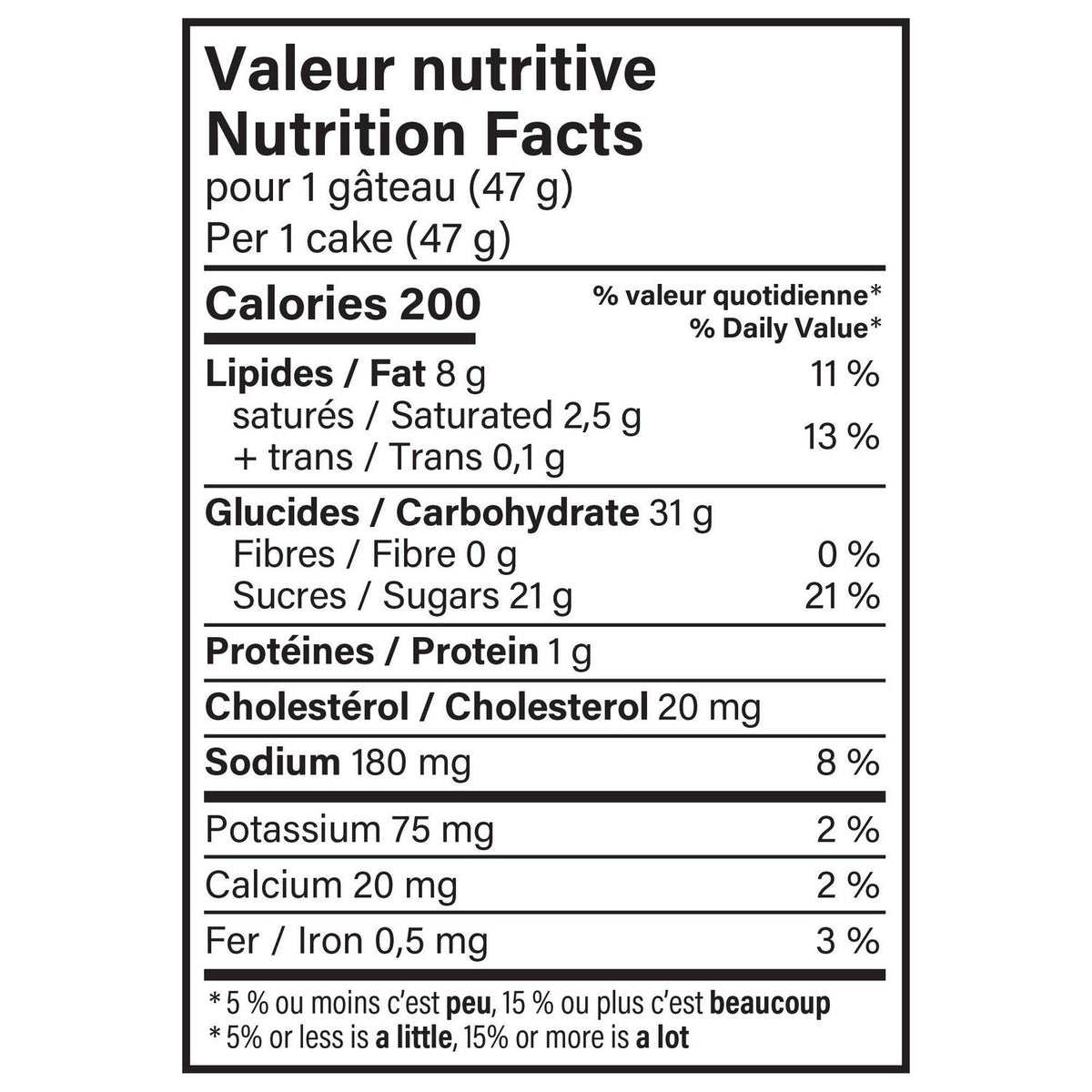 Vachon Half Moon Vanilla Flavour Cakes, 282 g