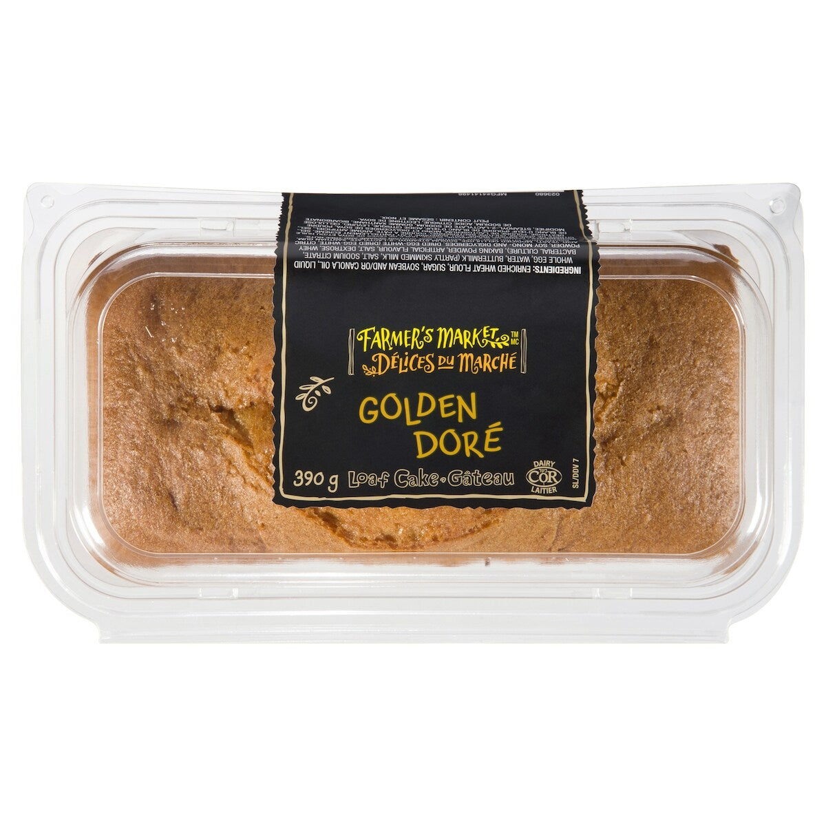 Farmer's Market Golden Loaf Cake, 390 g