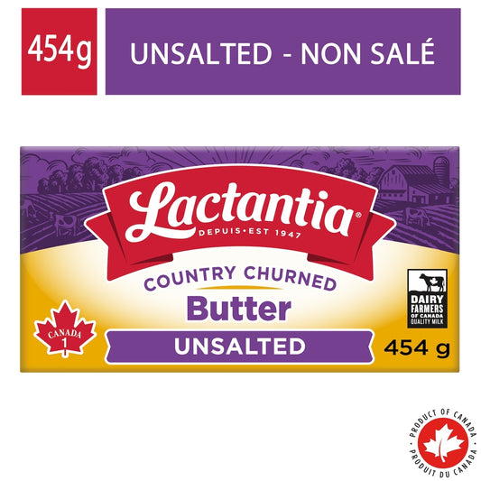Lactantia Unsalted Butter, 454 g